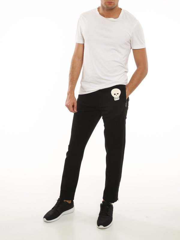 Tech fabric sweat pants shop online: ALEXANDER MCQUEEN