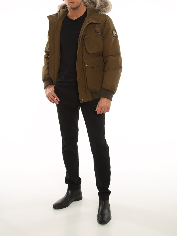BELSTAFF: padded jackets online - Peak puffer jacket