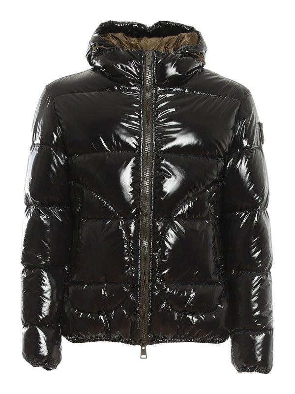 HERNO: padded jackets - Glossy puffer jacket