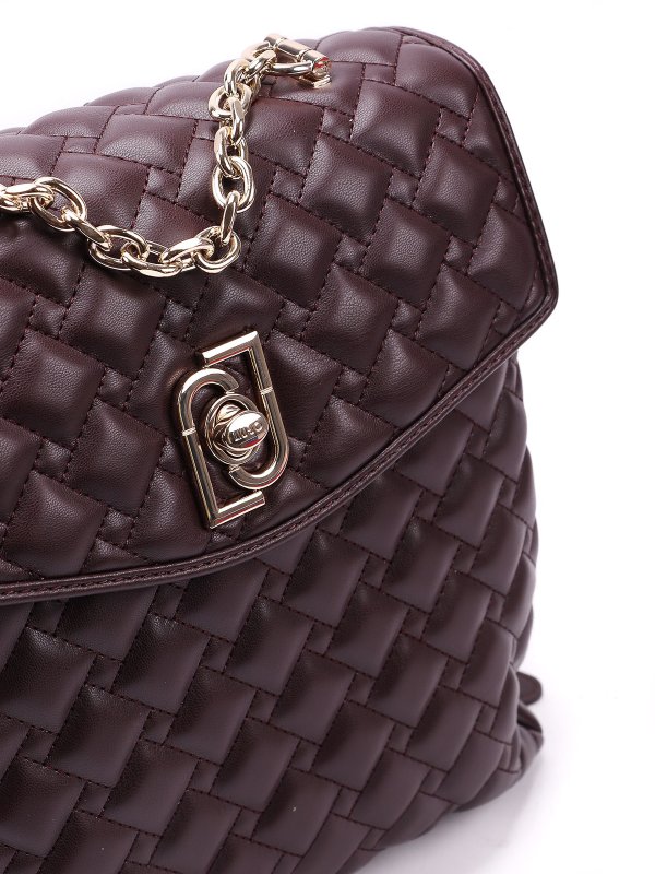 Eco-friendly quilted backpack shop online: Liu Jo