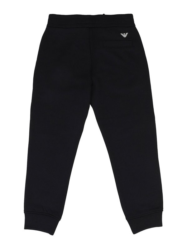 EMPORIO ARMANI: tracksuit bottoms online - Cotton blend track pants
