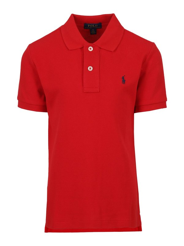POLO RALPH LAUREN: ポロシャツ - ポロシャツ - 赤
