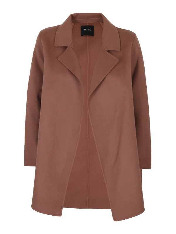 Theory: casual jackets - Wool-cashmere blend jacket