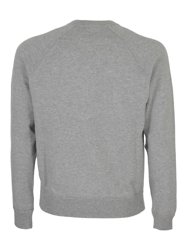 MALO: Pull col rond online - Pull Col Rond - Gris Clair