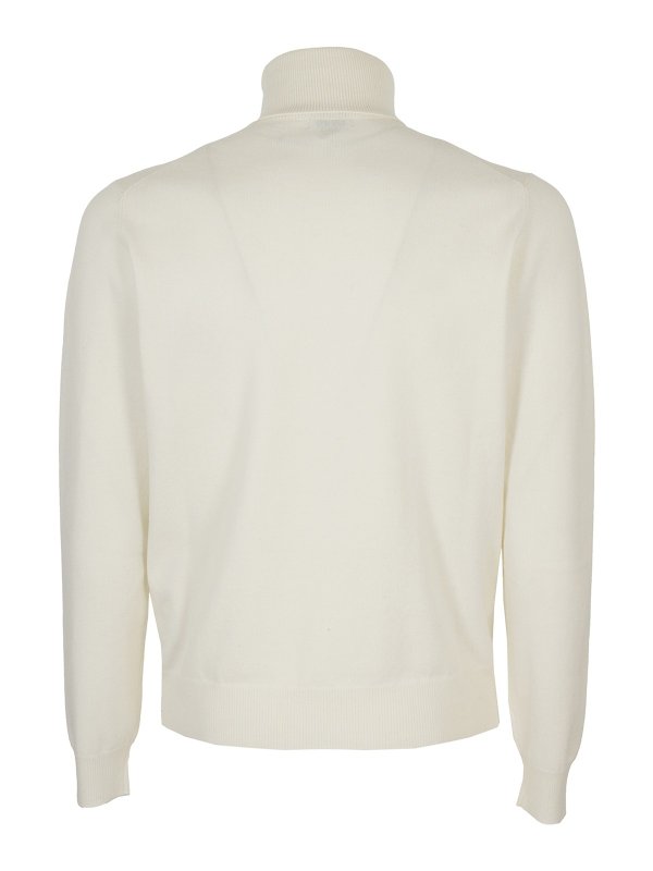 MALO: Col roulé & Col polo online - Pull Col Roulé - Blanc