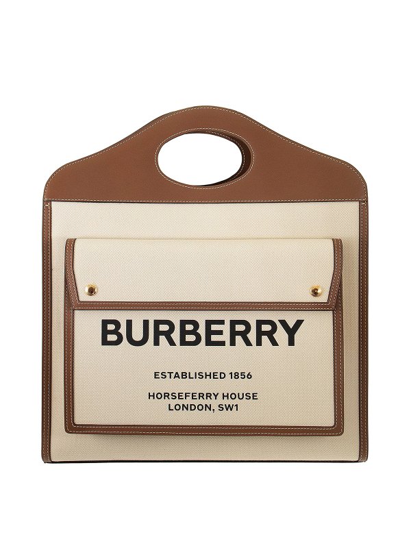 BURBERRY: Sacs à main - Sac Cabas - Pocket M