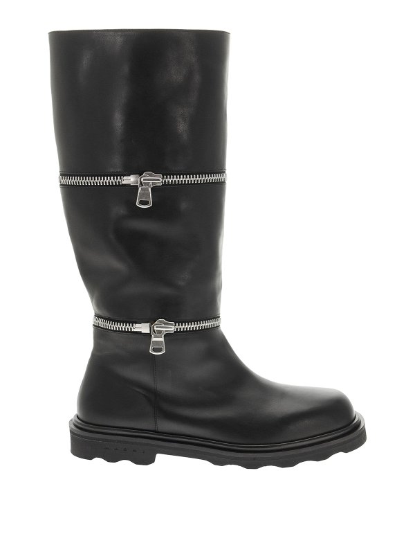 Marni: Bottes - Bottes - Noir