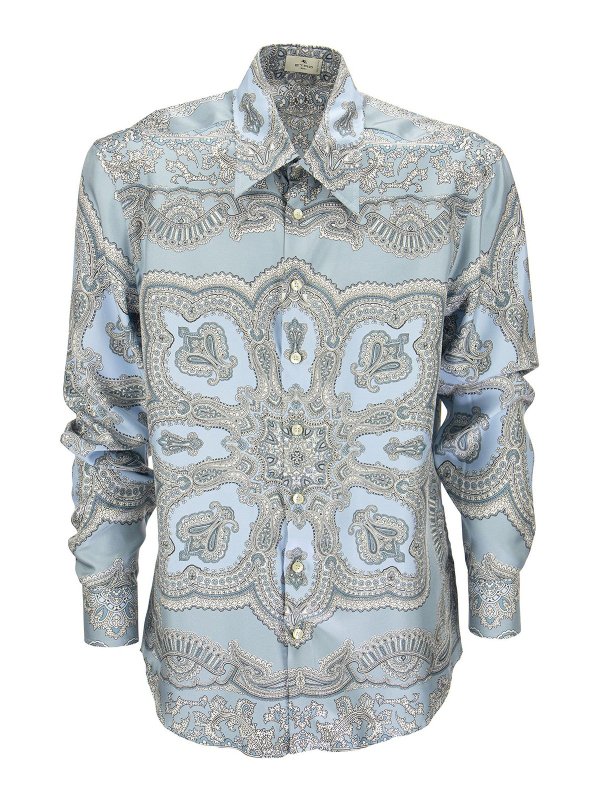 ETRO: Hemden - Hemd - Hellblau