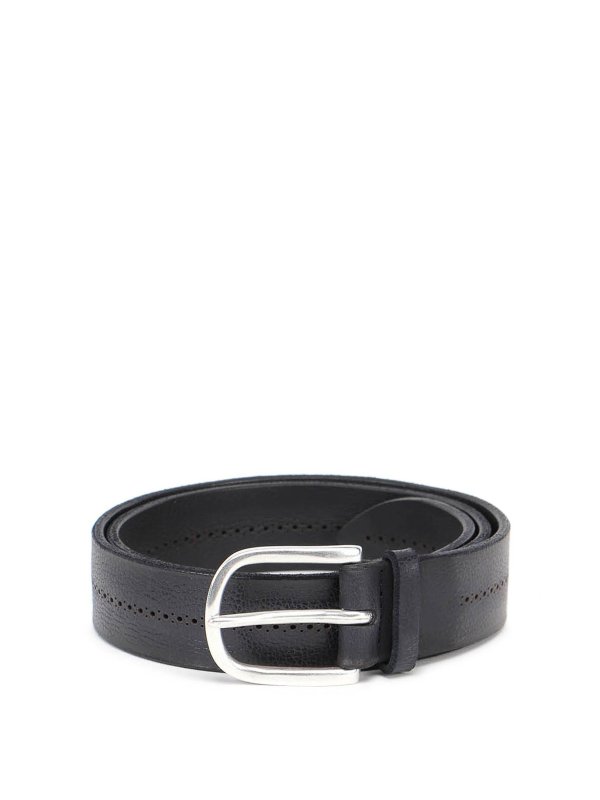 ORCIANI: Cinturones - Cinturón - Azul