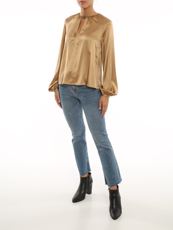 Pinko: Blusen online - Bluse - Gold
