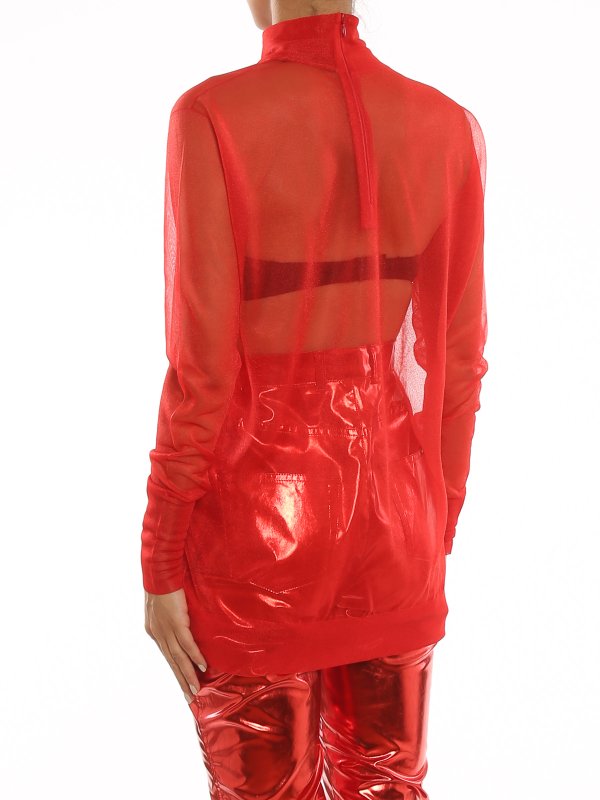 Semi sheer turtleneck shop online: DOLCE & GABBANA