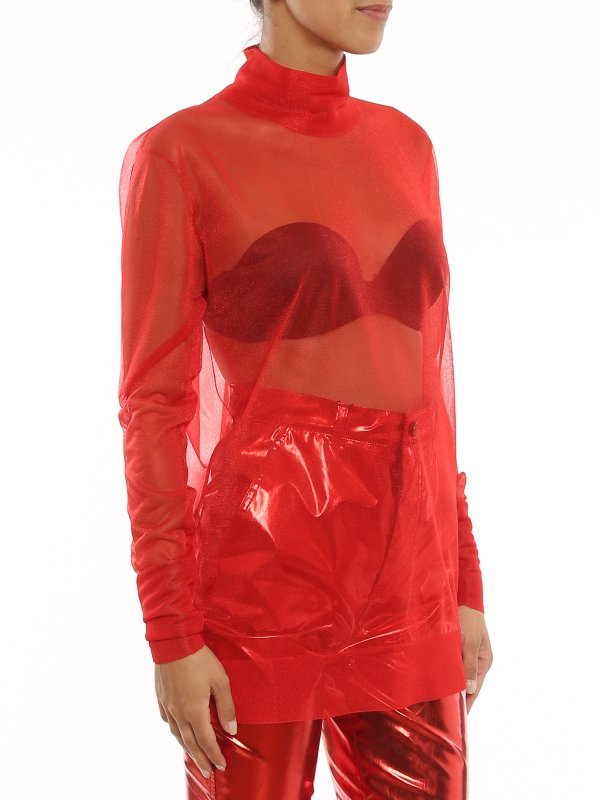 DOLCE & GABBANA buy online Semi sheer turtleneck