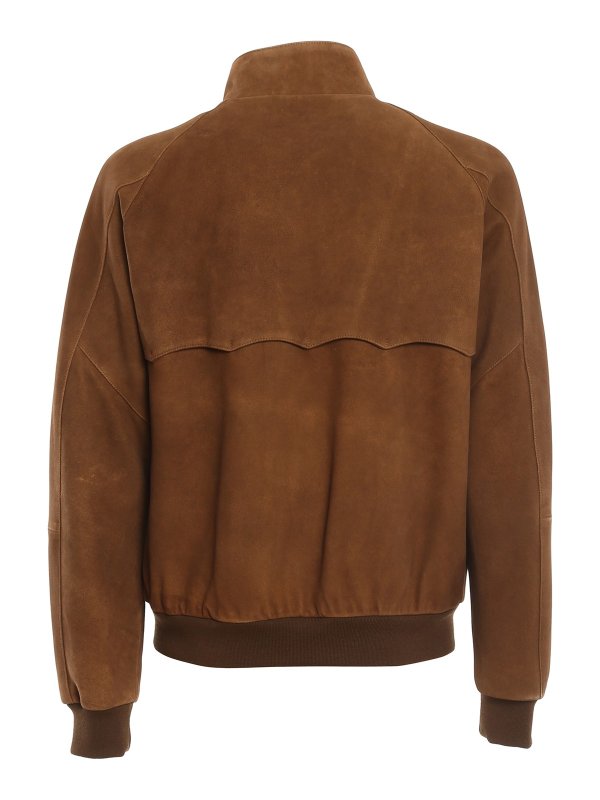 BARACUTA: leather jacket online - Suede leather jacket