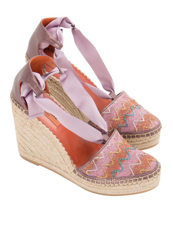 MISSONI: espadrilles online - Wedge espadrilles