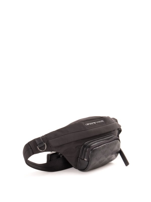 EMPORIO ARMANI: ウエストバッグ online - ウエストバッグ - 黒