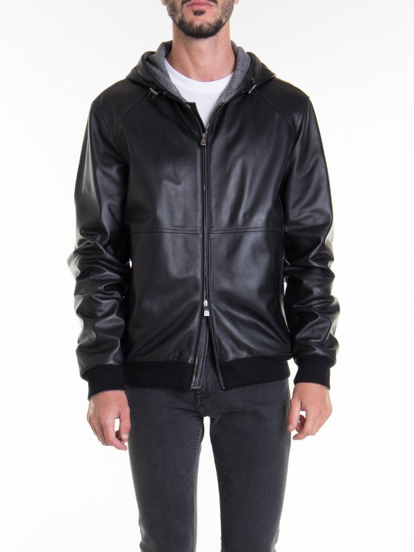 iKRIX CORNELIANI: leather jacket - Leather jacket