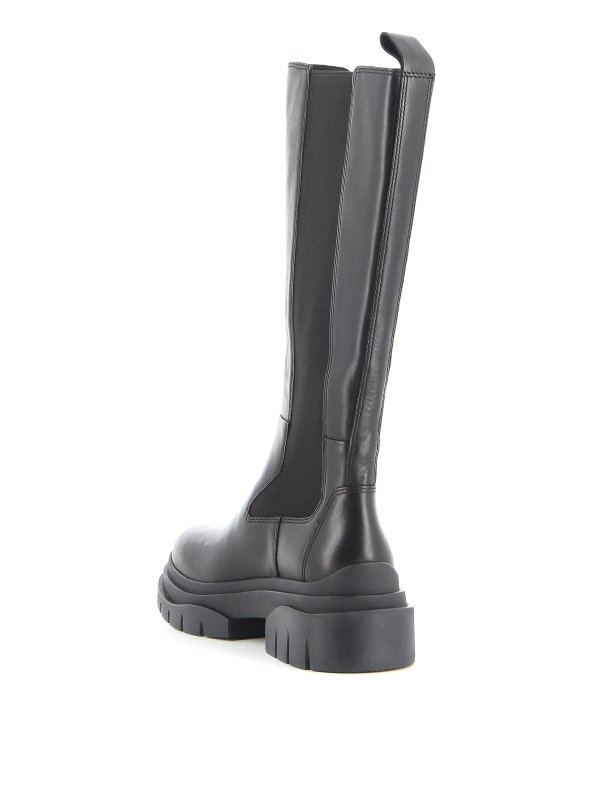 Liam Studs combat boots shop online: ASH