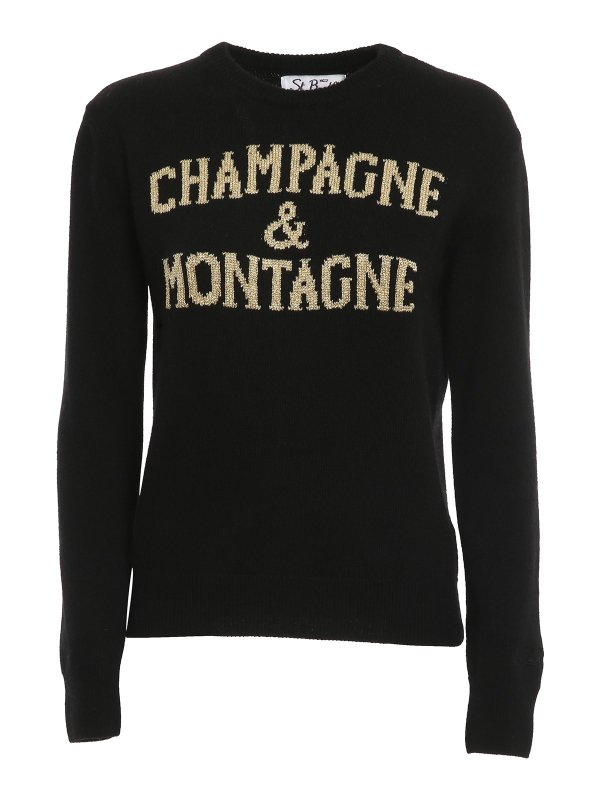 MC2 SAINT BARTH: maglia collo rotondo - Maglione Champagne e Montagne