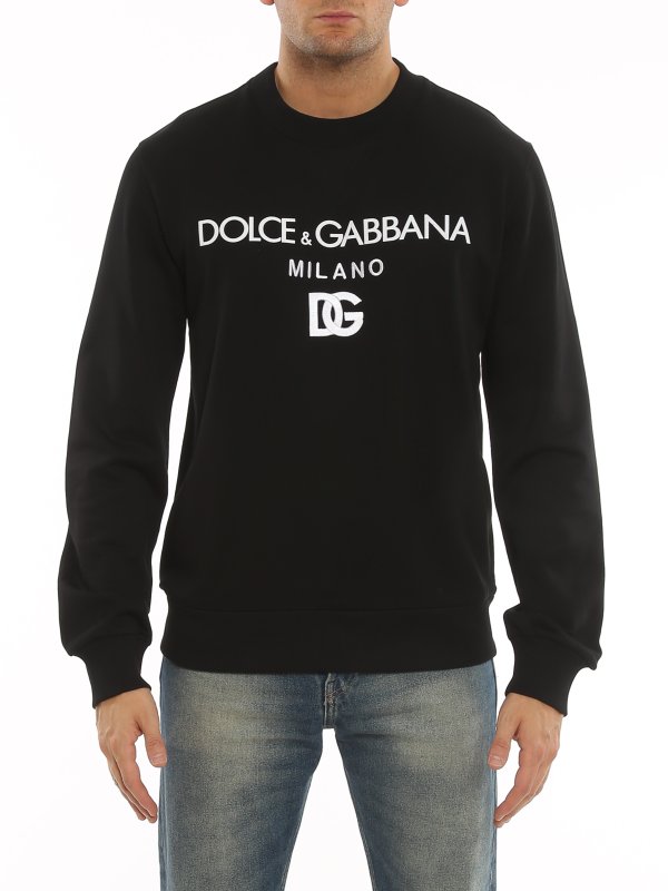 DOLCE & GABBANA: Felpe e maglie online - Felpa in cotone