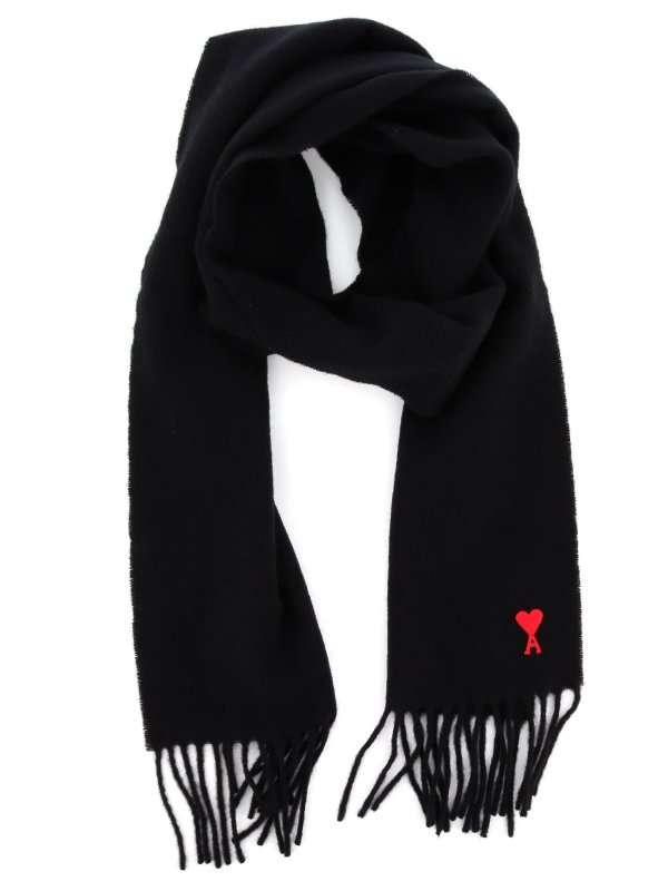 AMI ALEXANDRE MATTIUSSI: スカーフ - スカーフ - 黒