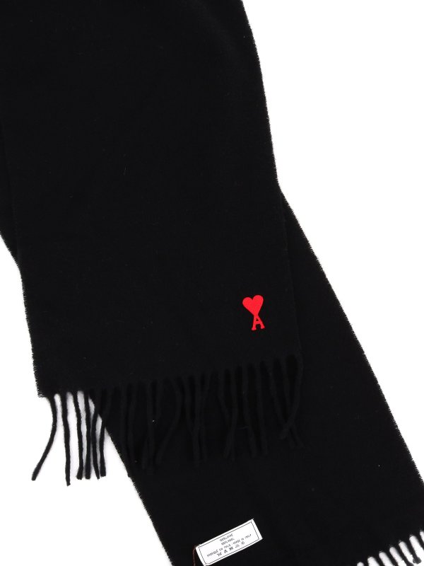 AMI ALEXANDRE MATTIUSSI: スカーフ online - スカーフ - 黒