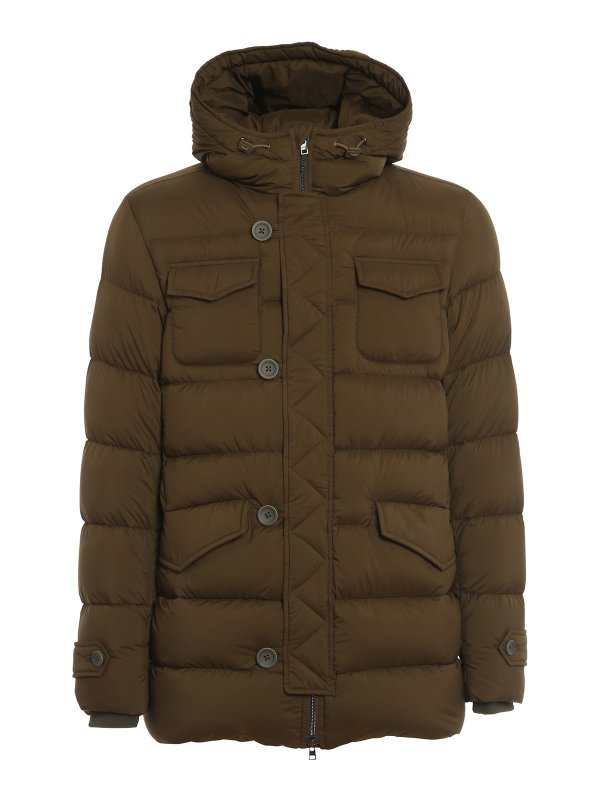 HERNO: Kurze Daunenjacken - Daunenjacke - Grün