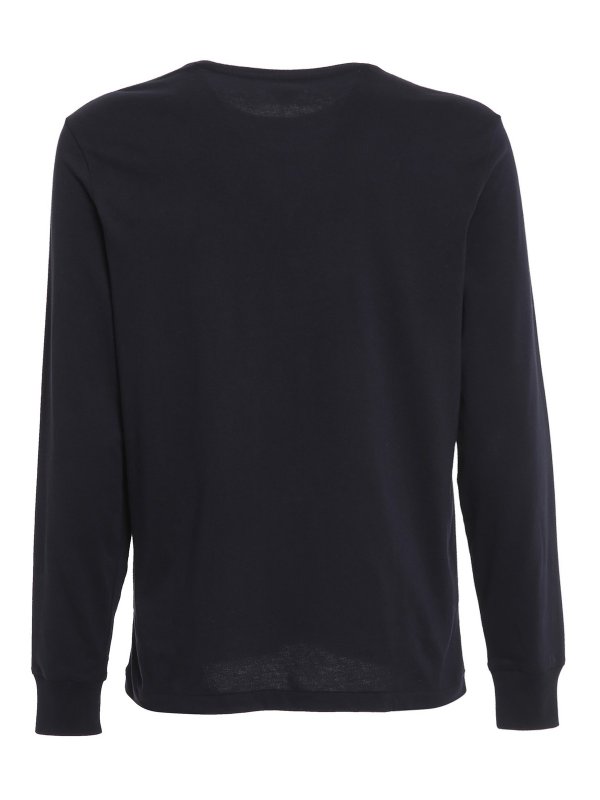 POLO RALPH LAUREN: t-shirt online - T-shirt a maniche lunghe in jersey