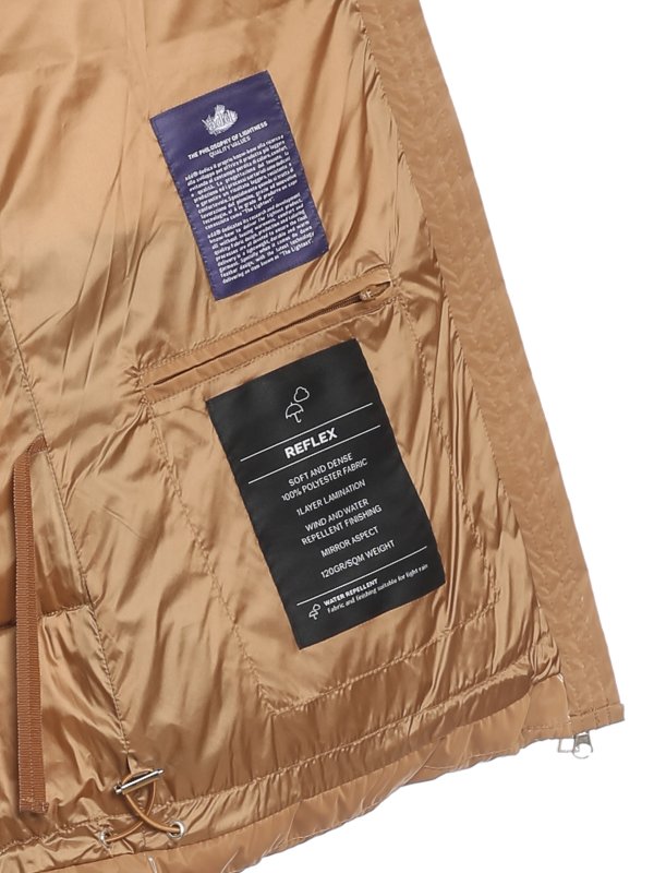 iKRIX ADD: padded jackets - Shiny Reflex nylon puffer jacket