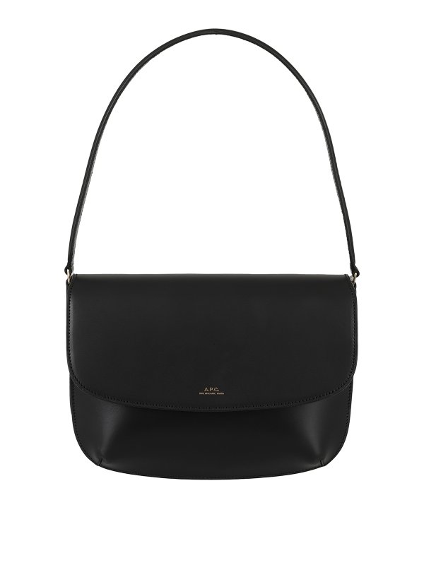 A.P.C.: shoulder bags - Smooth leather bag