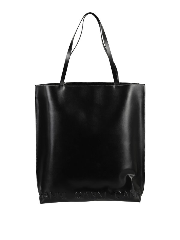 GANNI: totes bags - Banner tote