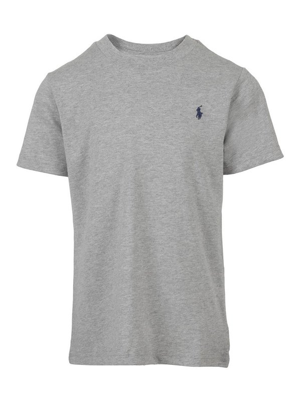 POLO RALPH LAUREN: T-shirts - T-Shirt - Grau