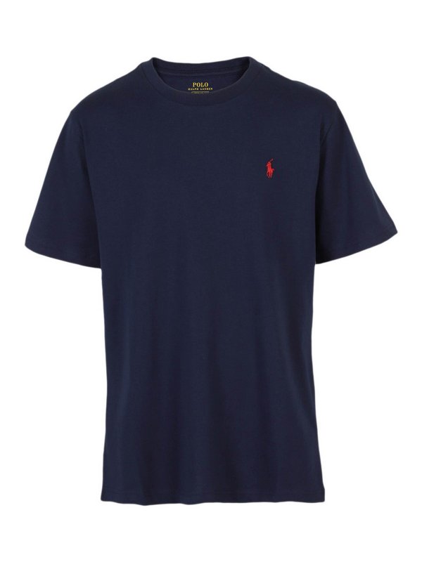 POLO RALPH LAUREN: t-shirt - T-shirt in jersey con ricamo logo
