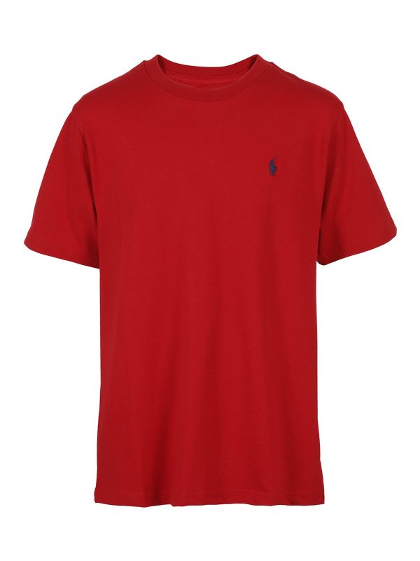 POLO RALPH LAUREN: t-shirt - T-shirt in jersey con ricamo logo