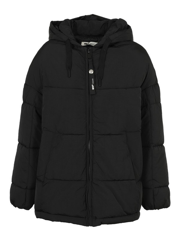 OOF Wear: padded jackets - Oversized hooded puffer jacket