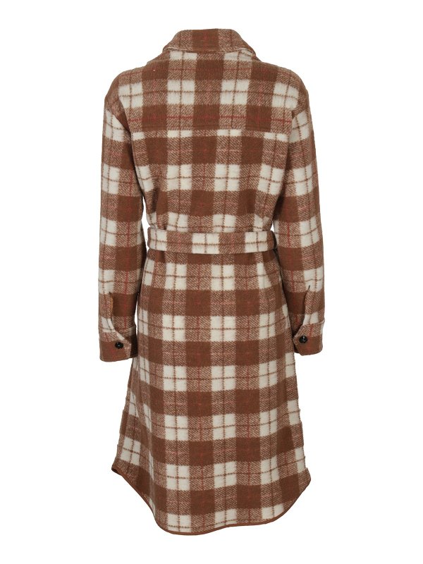 WOOLRICH: Manteaux au genou online - Manteau Au Genou - Ã  Motif