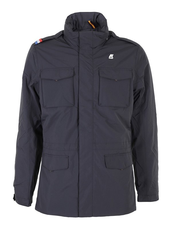 K-WAY: giacche casual - Giacca Manfield Ripstop Marmotta