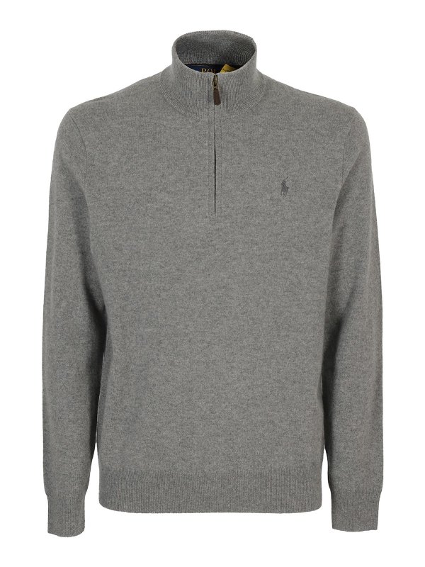 یقه اسکی Polo Ralph Lauren - Wool zipped turtleneck sweater - 710723053015