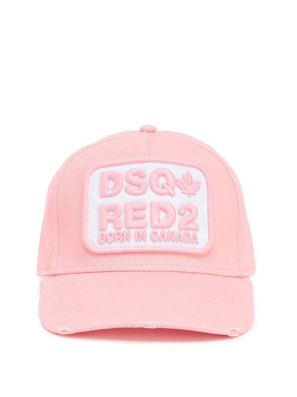 DSQUARED2: Chapeaux - Chapeau - Rose Clair