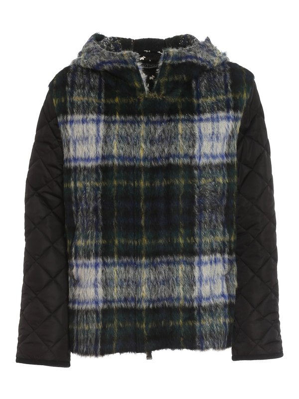 Boutique Moschino: casual jackets - Checked panel jacket