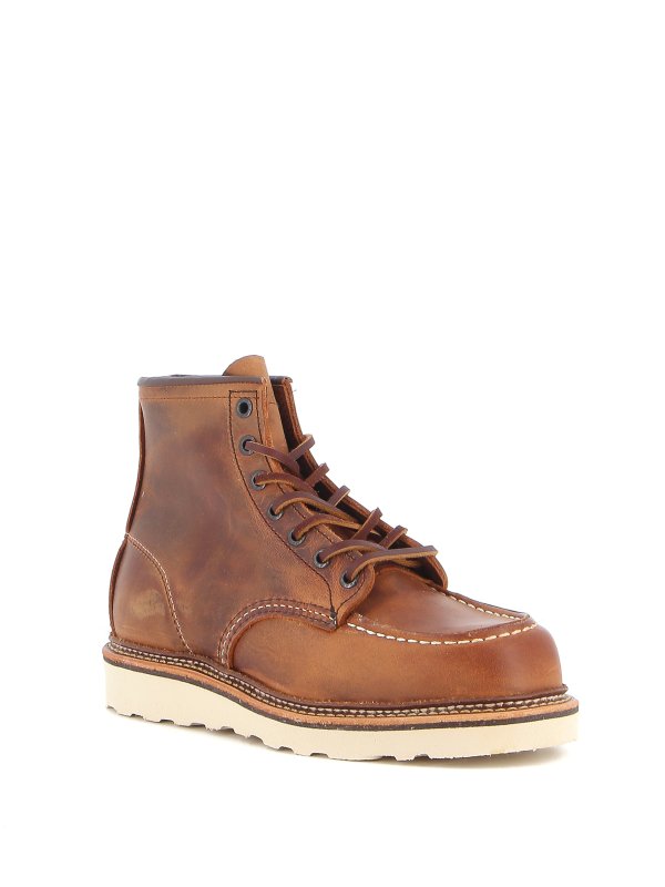 RED WING SHOES: ankle boots online - Faded leather ankle boots