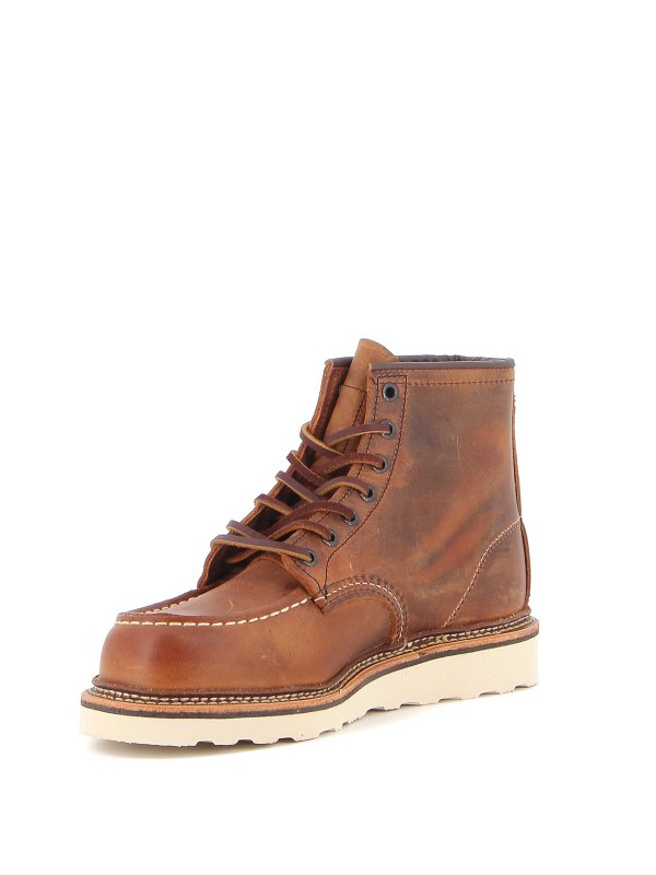 The Best Shops RED WING SHOES: ankle boots - Faded leather ankle boots