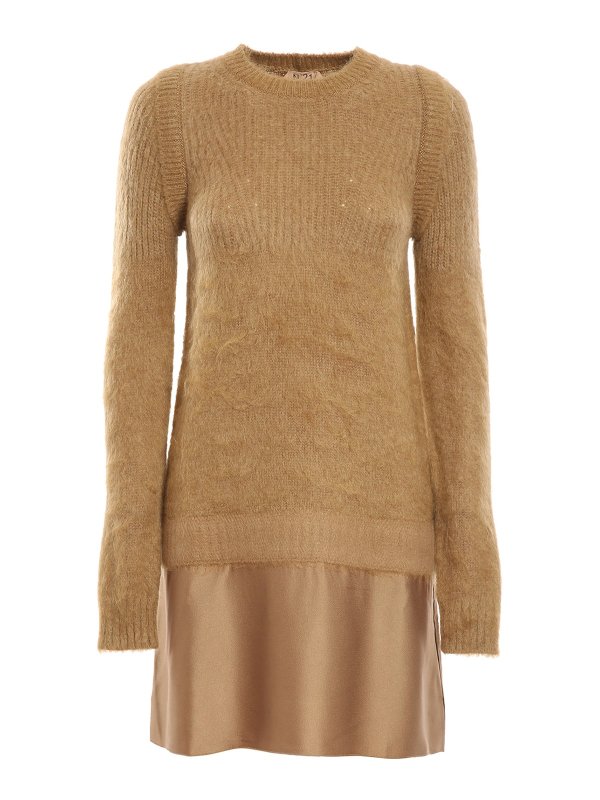 N°21: Vestidos cortos - Vestido Corto - Camel