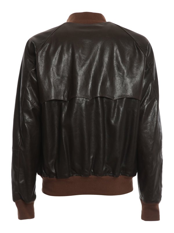 BARACUTA: leather jacket online - Premium Flying leather jacket