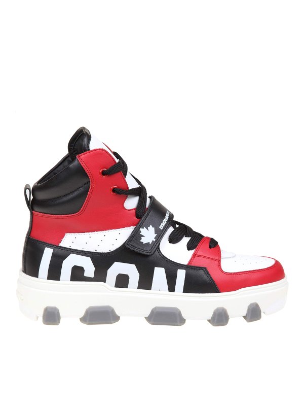 DSQUARED2: Chaussures de sport - Baskets - Icon Basket