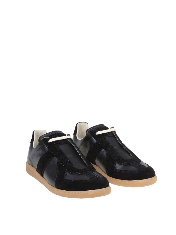 Maison Margiela: trainers online - Suede and leather sneakers