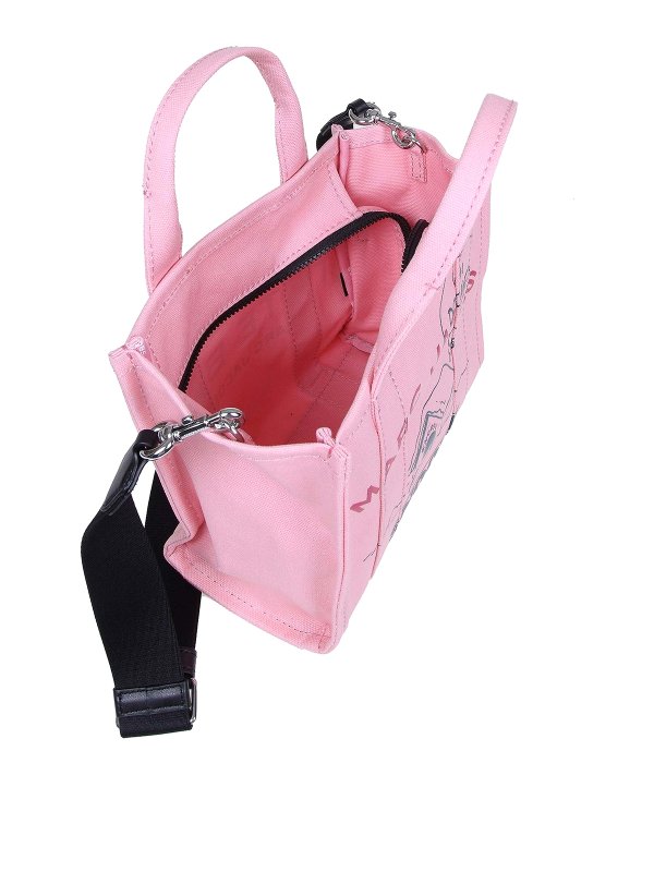 The Snoopy Mini tote shop online: MARC JACOBS