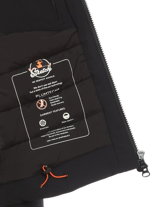 Dorian black puffer jacket shop online: Save The Duck