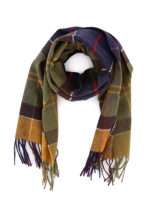 BARBOUR: scarves - Inverness tartan wool scarf