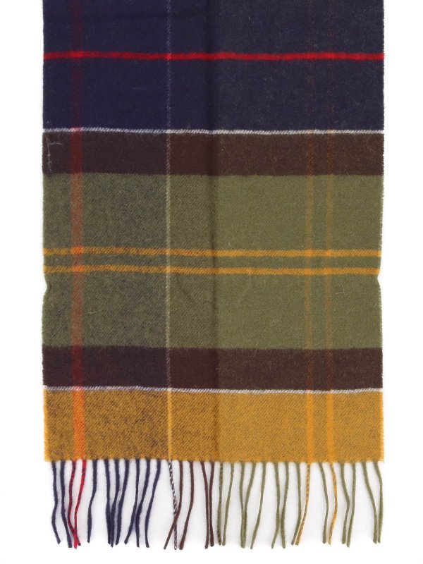 BARBOUR: scarves online - Inverness tartan wool scarf