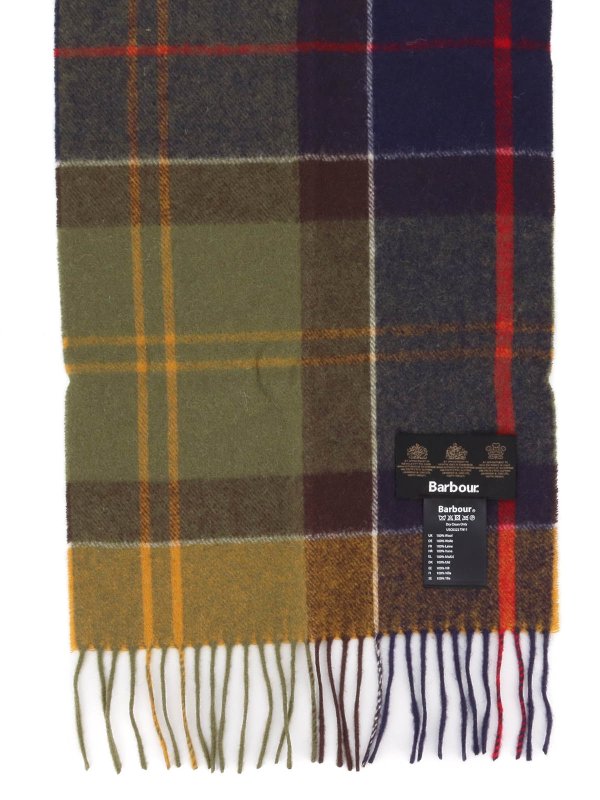 iKRIX BARBOUR: scarves - Inverness tartan wool scarf